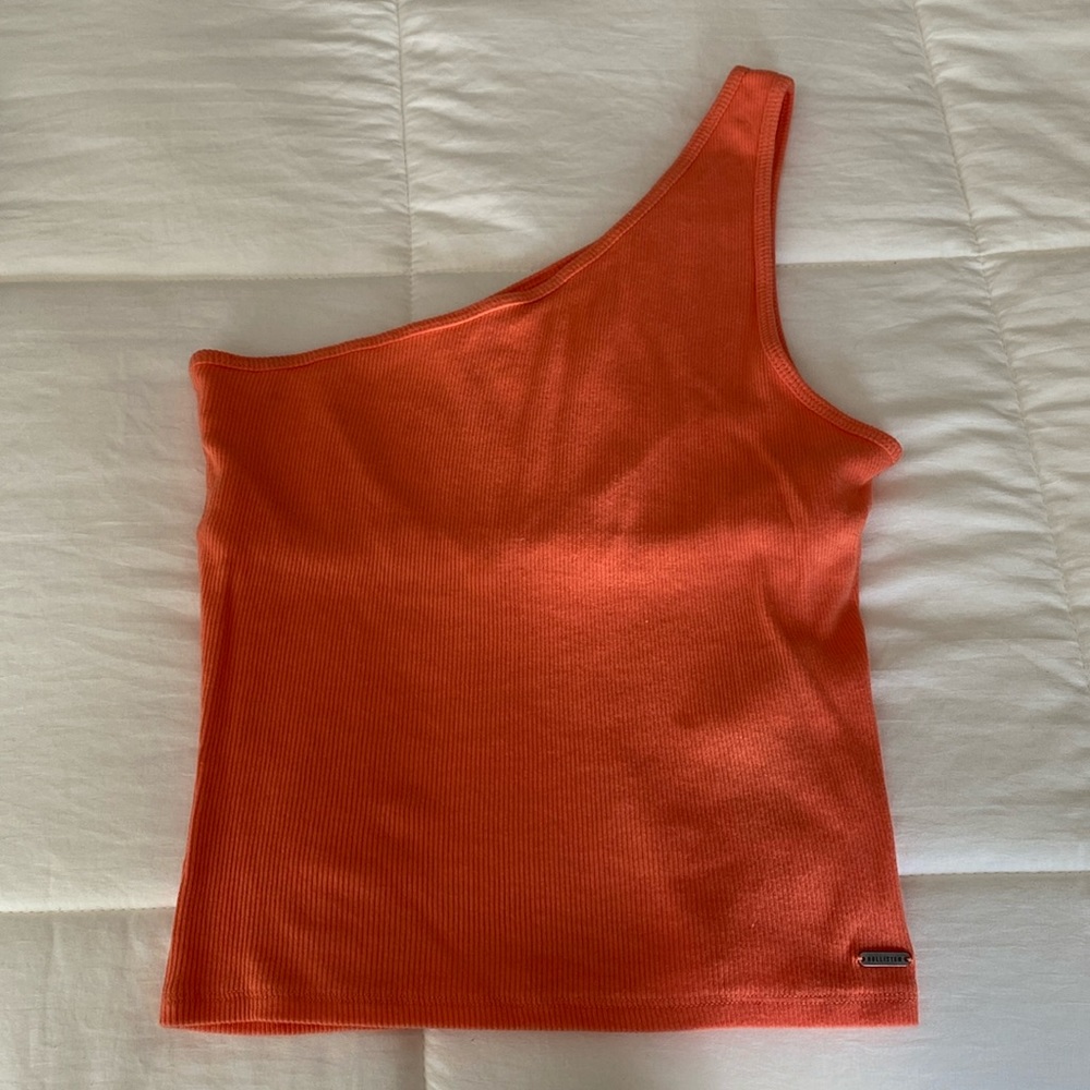 Hollister One-Shoulder Ribbed Tank